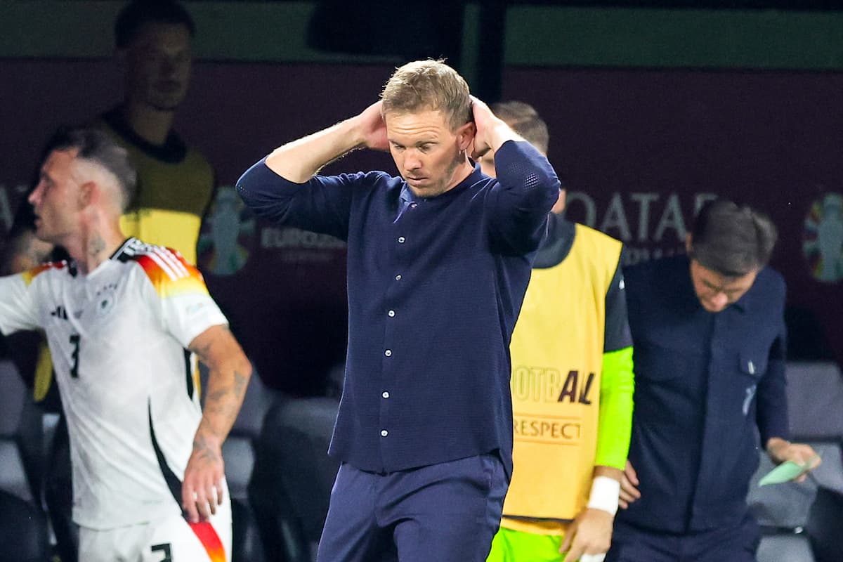Julian Nagelsmann Manager of Germany during the Round of 16 Euro 2024 match between Germany and Denmark at Signal Iduna Park, Dortmund, Germany on 29 June 2024.